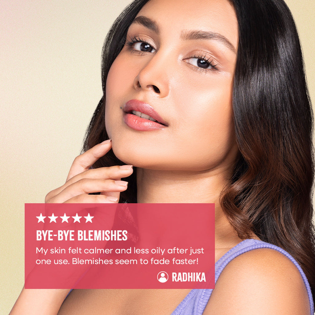 Nykaa Strawberry + Argan Oil Sheet Mask For Acne Prone Skin - Formulated In Korea | Grocsy