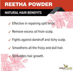 Forest Herbs 100% Natural Organic Amla, Reetha, Shikakai Powder Combo | Grocsy