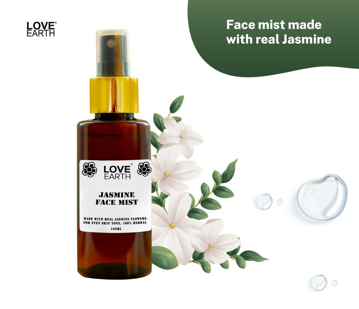 Love Earth Jasmine Face Mist | Grocsy