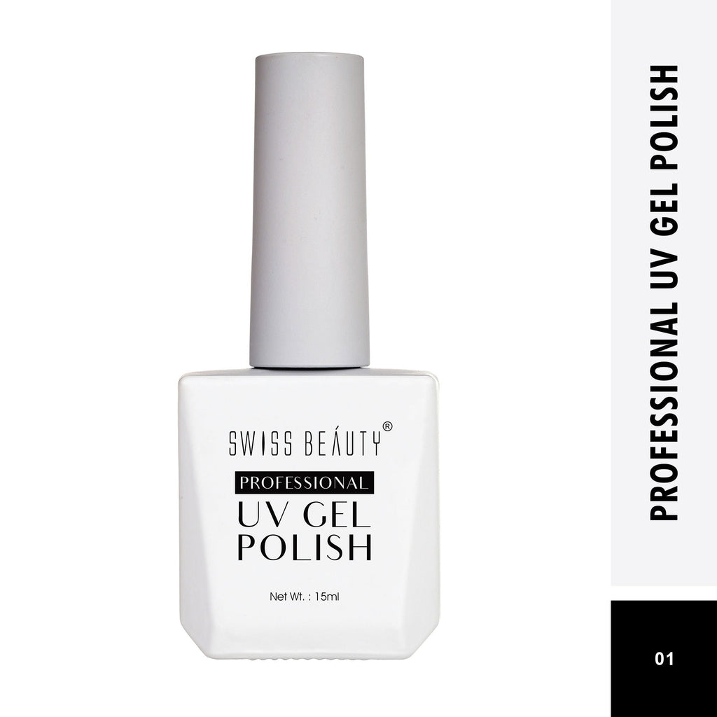 Swiss Beauty Professional UV Gel Nail Polish - Shade-01 | Grocsy