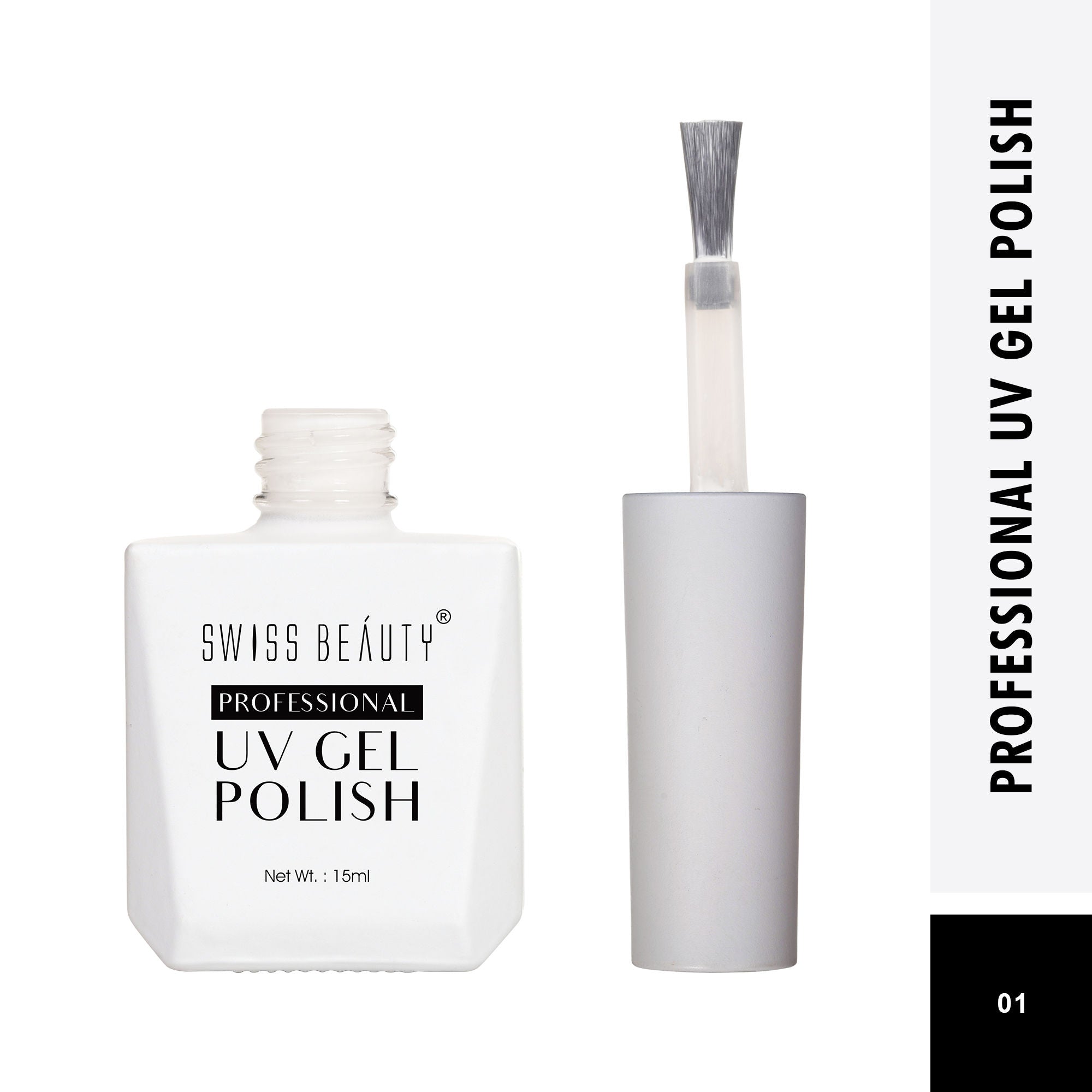 Swiss Beauty Professional UV Gel Nail Polish - Shade-01 | Grocsy