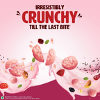 Saffola Muesli Fruit & Nut Berry Crunch with Flavour Pops | Grocsy