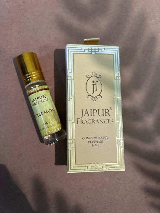 Jaipur Fragrances Oudh Musk Long Lasting Attar | Grocsy