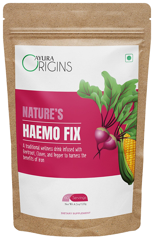 Ayura Origins Nature's Haemo Fix Powder | Grocsy