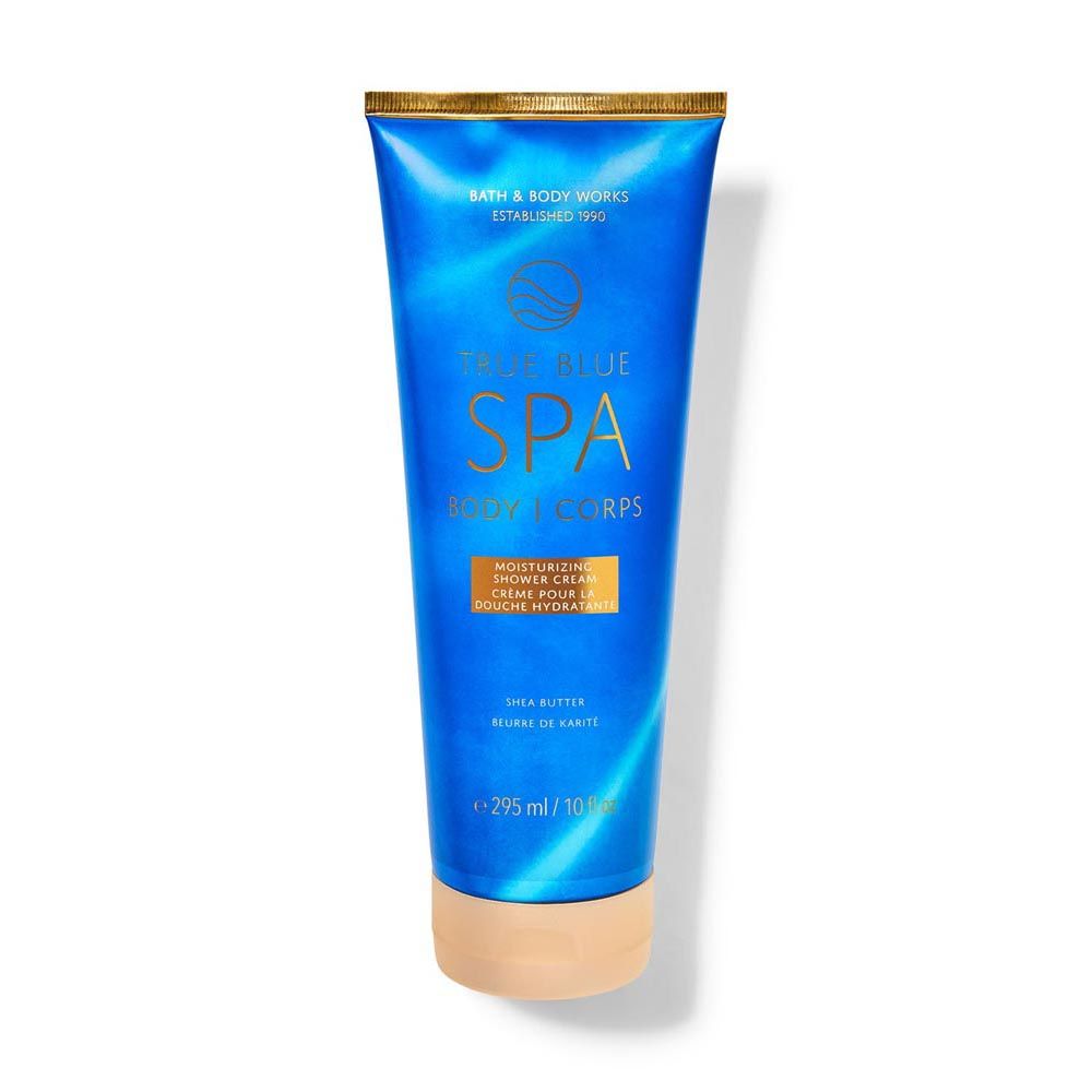 Bath & Body Works True Blue Spa Moisturizing Shower Cream | Grocsy