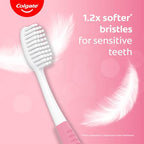 Colgate Gentle Sensitive Care Ultra Soft Bristles Manual Toothbrush for Adult Combo Pack Offer,Multicolor- 5Pcs | Grocsy