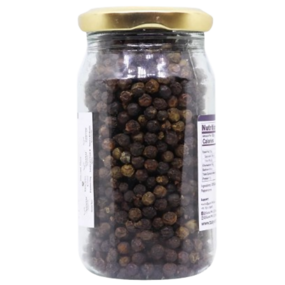 Tassyam Organics Fine Black Peppercorn | Grocsy