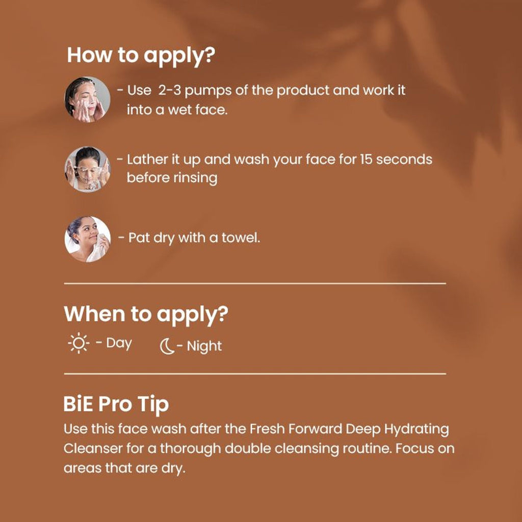 BiE Vin Rouge- Renewing Face Wash | Grocsy