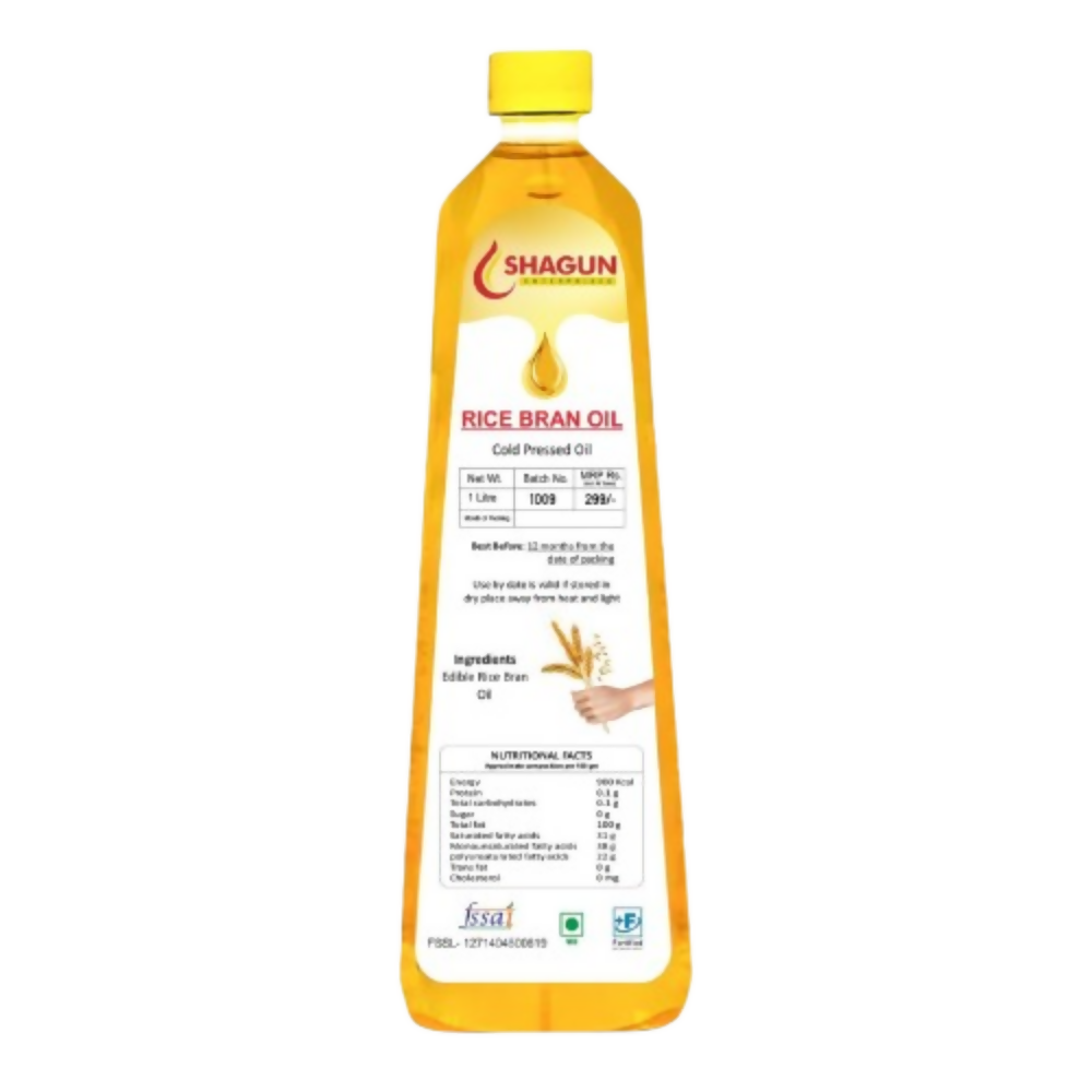 Shagun Rice Bran Oil | Grocsy