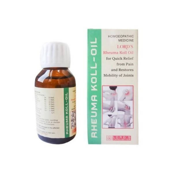 Lord's Homeopathy Rheuma Koll Pain Relief Oil | Grocsy