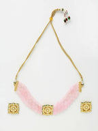 Kundan Choker With Studs - Ruby Raang | Grocsy