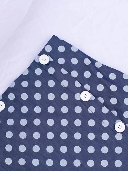 Diva Globe Polka dot Women Overlap Skirt | Grocsy