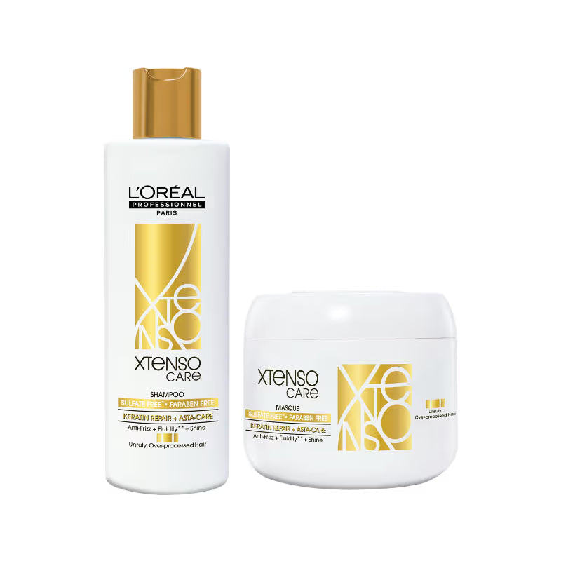 L'oreal Paris Professionnel Xtenso Care Shampoo & Mask | Grocsy