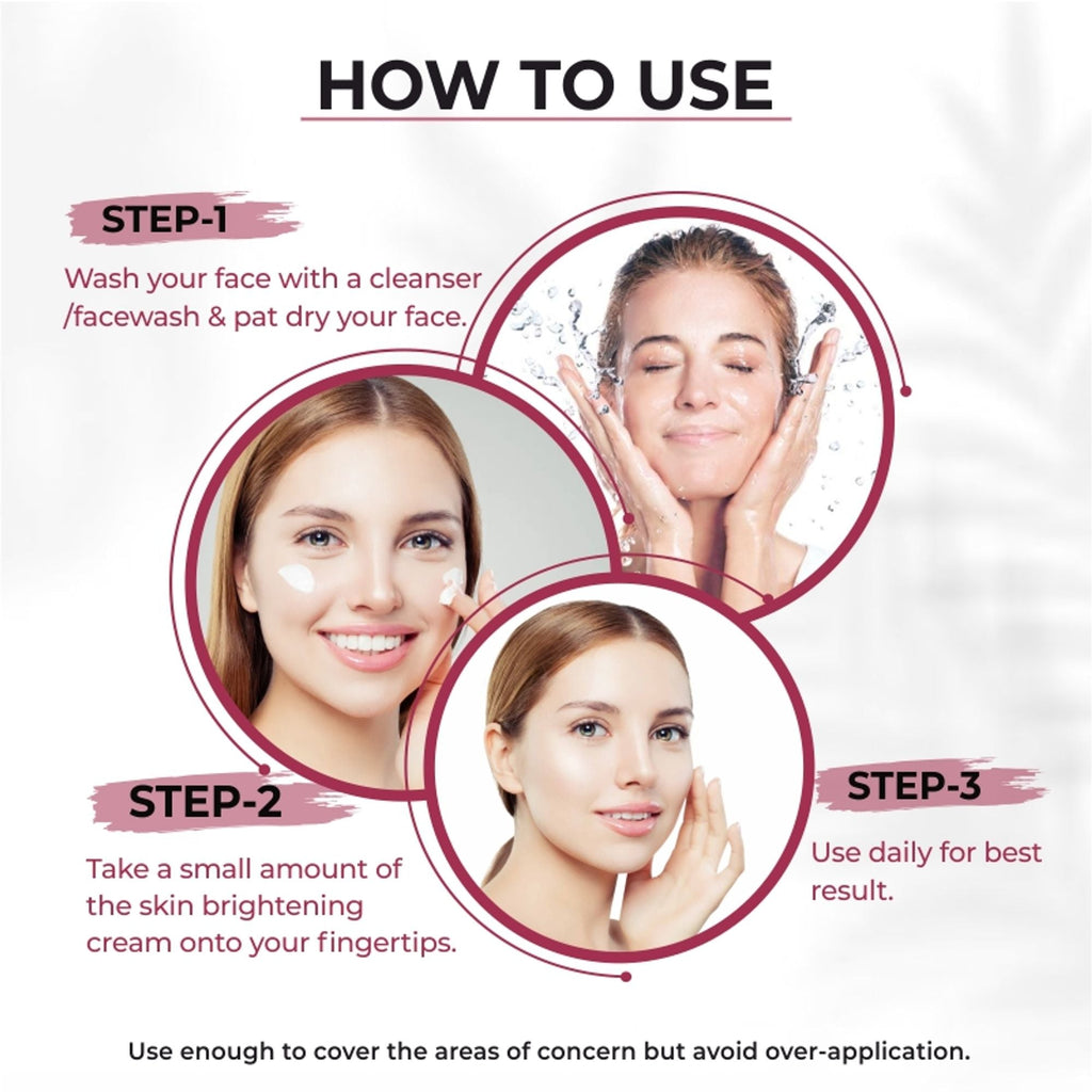 Dr.Sakhiya Kojiclear Whitening Brightening Tan Removal Face Cream with Kojic Acid Glutathione | Grocsy