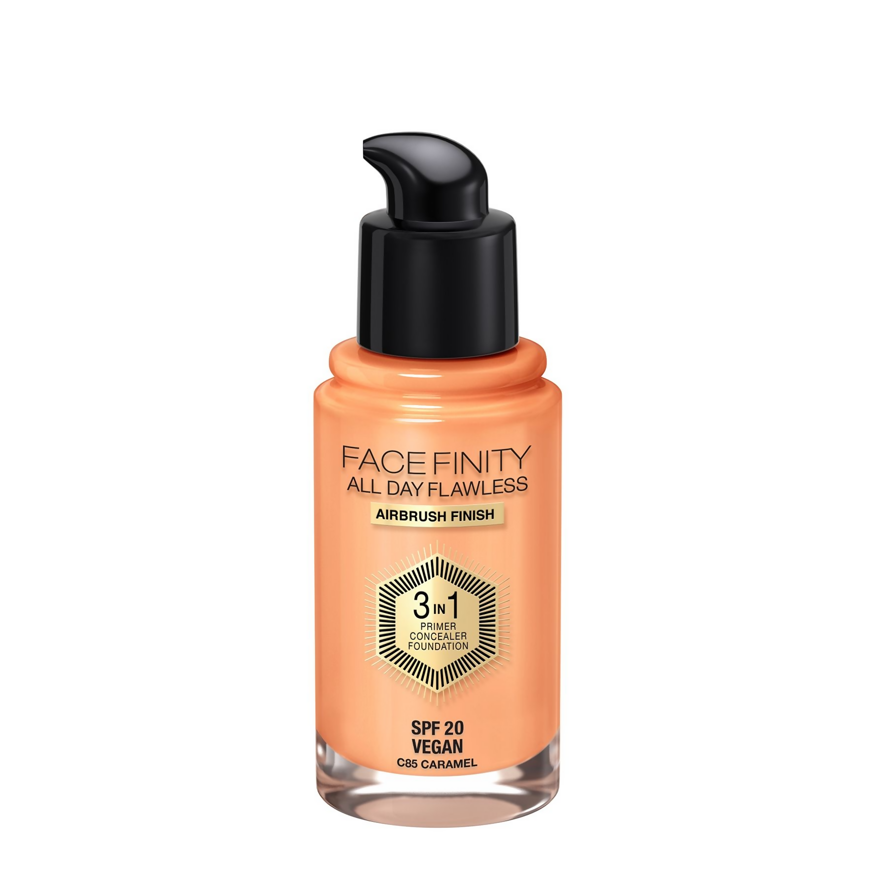 Max Factor Face Finity All Day Flawless 3 In 1 Foundation - Caramel | Grocsy
