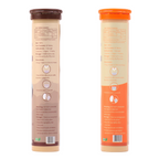 Upakarma Ayurveda Pure SJ Effervescent Tablets in 2 Unique Flavors (Pure SJ & Orange) Combo | Grocsy