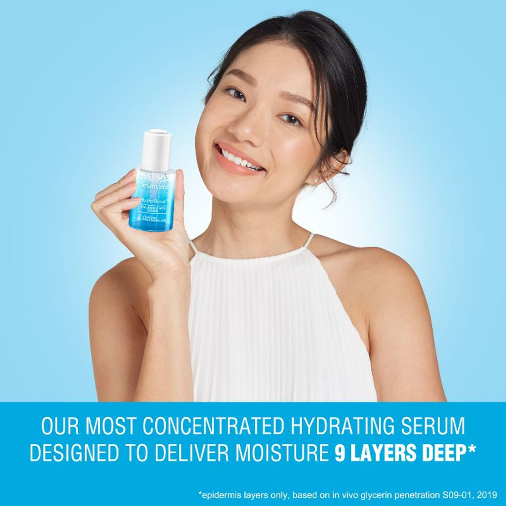 Neutrogena Deep Clean and Hyaluronic Acid Serum Combo | Grocsy