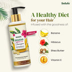 Indalo Banana Hibiscus Shampoo For Dry & Frizzy Hair | Grocsy