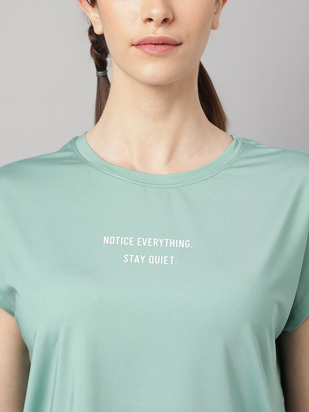 MKH Typography Printed Relaxed Fit Dri-FIT T-shirt | Grocsy