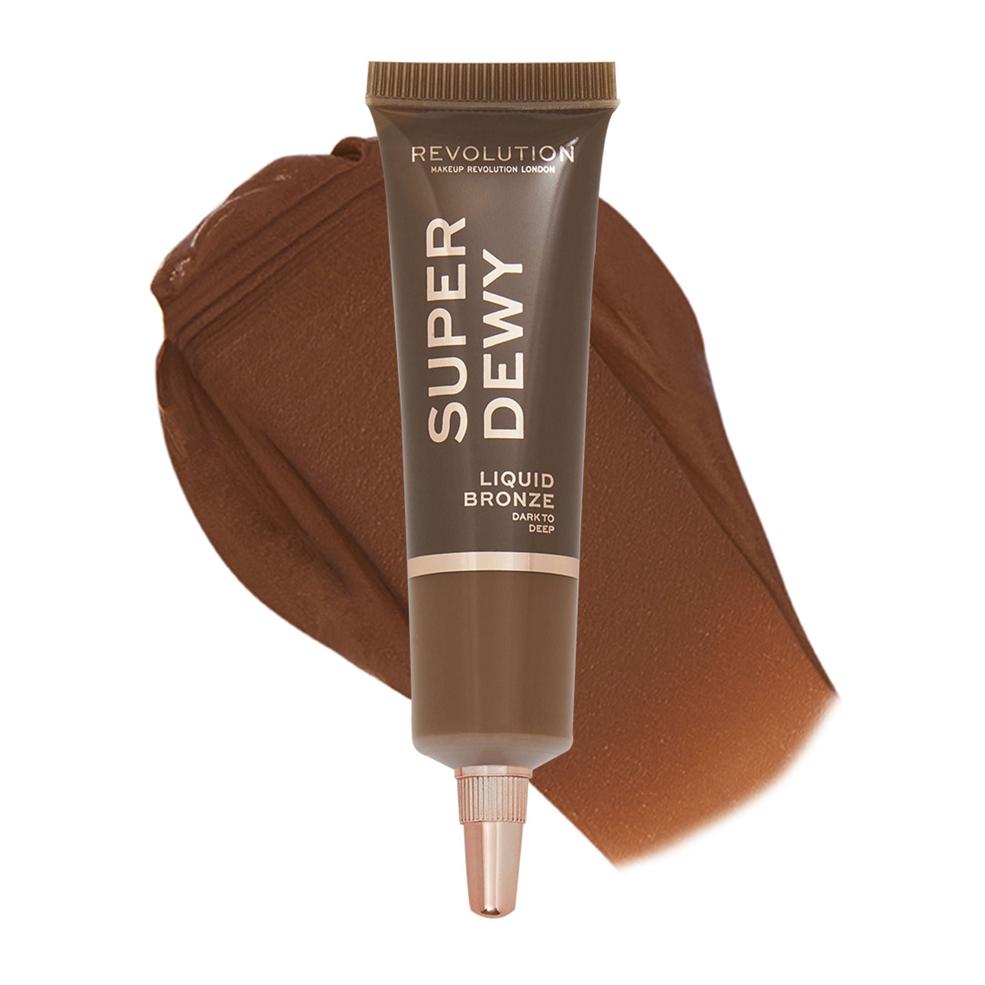 Makeup Revolution Superdewy Liquid Bronzer - Dark To Deep | Grocsy