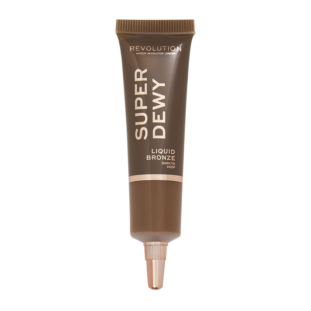Makeup Revolution Superdewy Liquid Bronzer - Dark To Deep | Grocsy