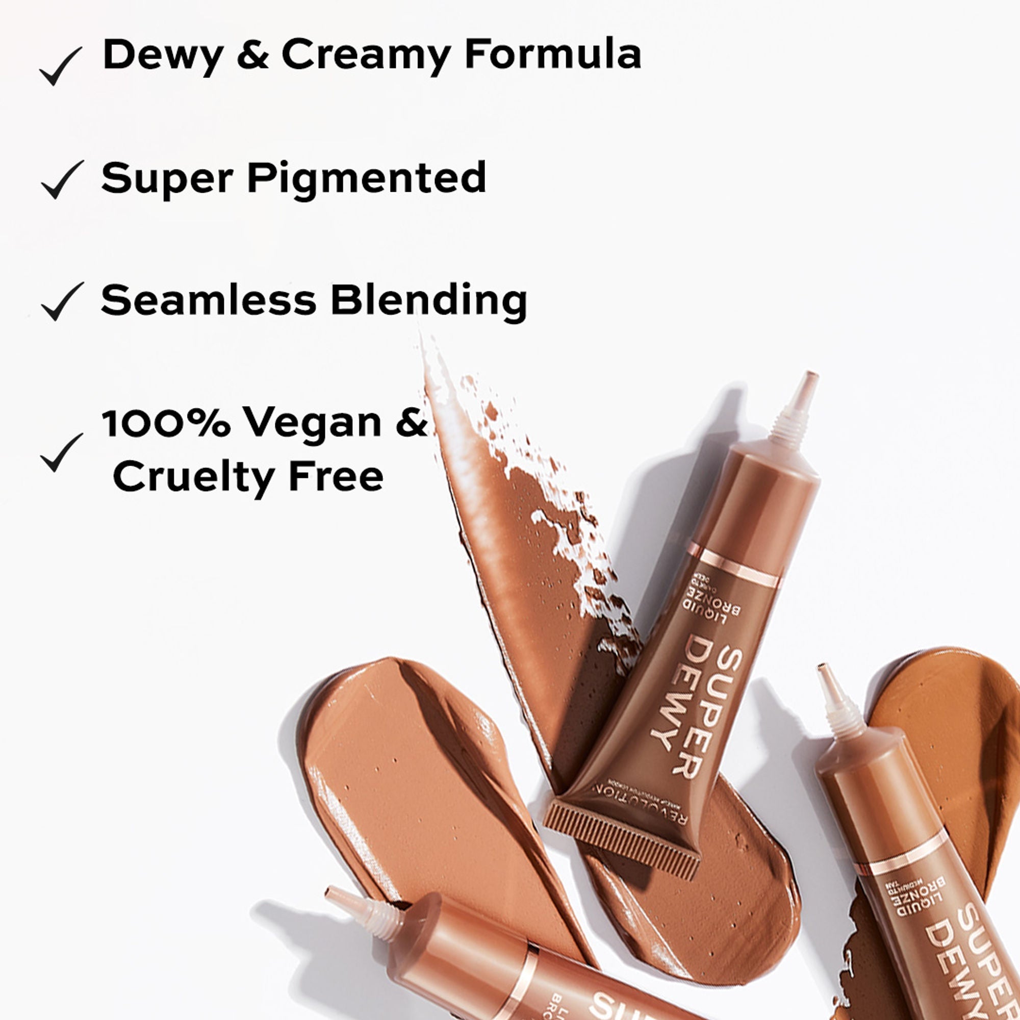 Makeup Revolution Superdewy Liquid Bronzer - Fair To Right | Grocsy