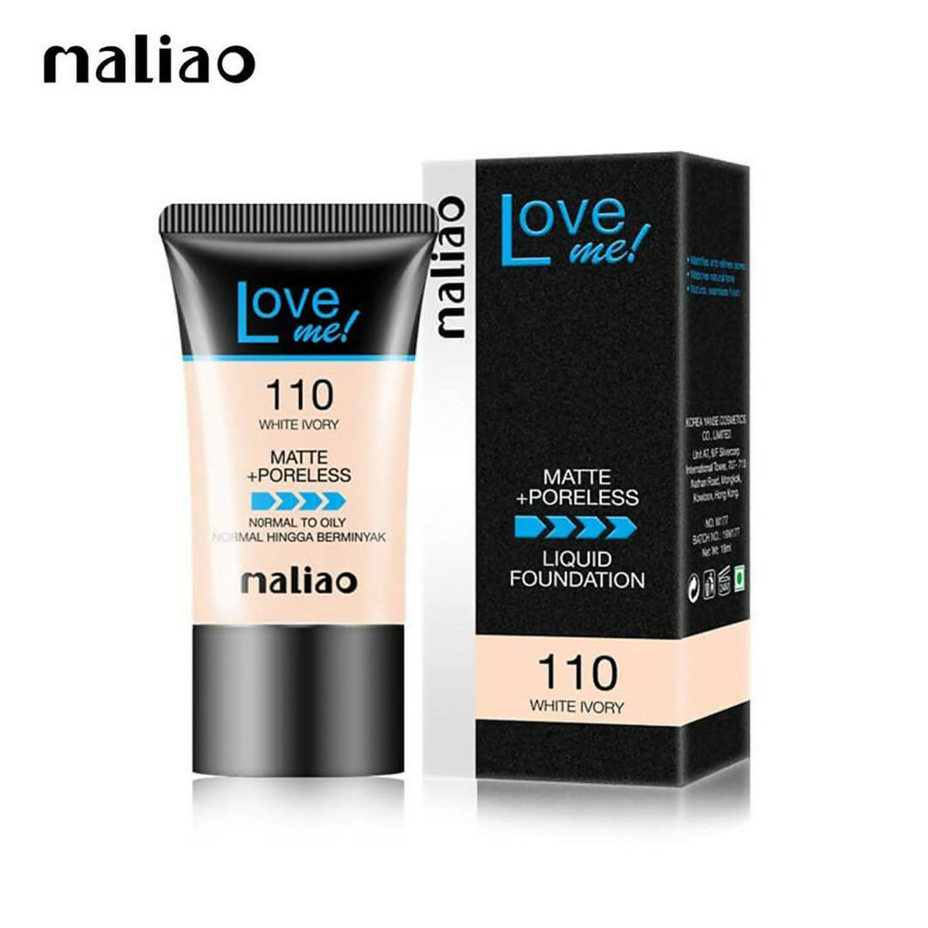 Maliao Professional Matte Look Love Me Liquid Foundation | Grocsy