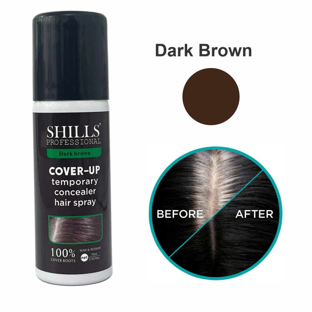 Shills Professional Touch-Up Hair Spray-Brown | Grocsy