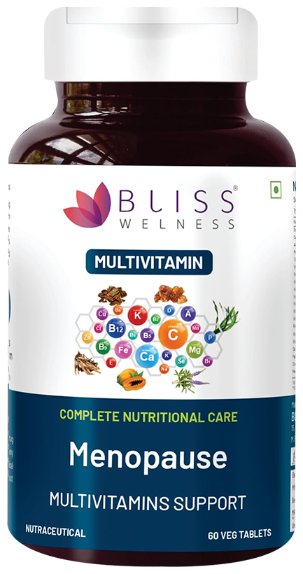 Bliss Welness Menopause Multivitamin Support Veg Tablet | Grocsy