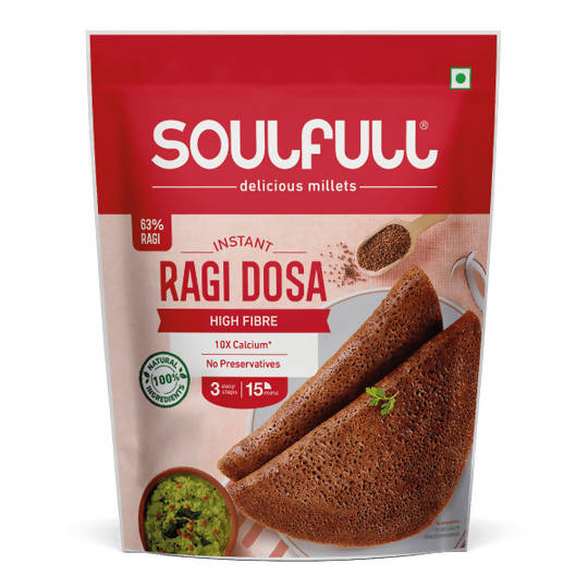 Soulfull Ragi Dosa Mix | Grocsy