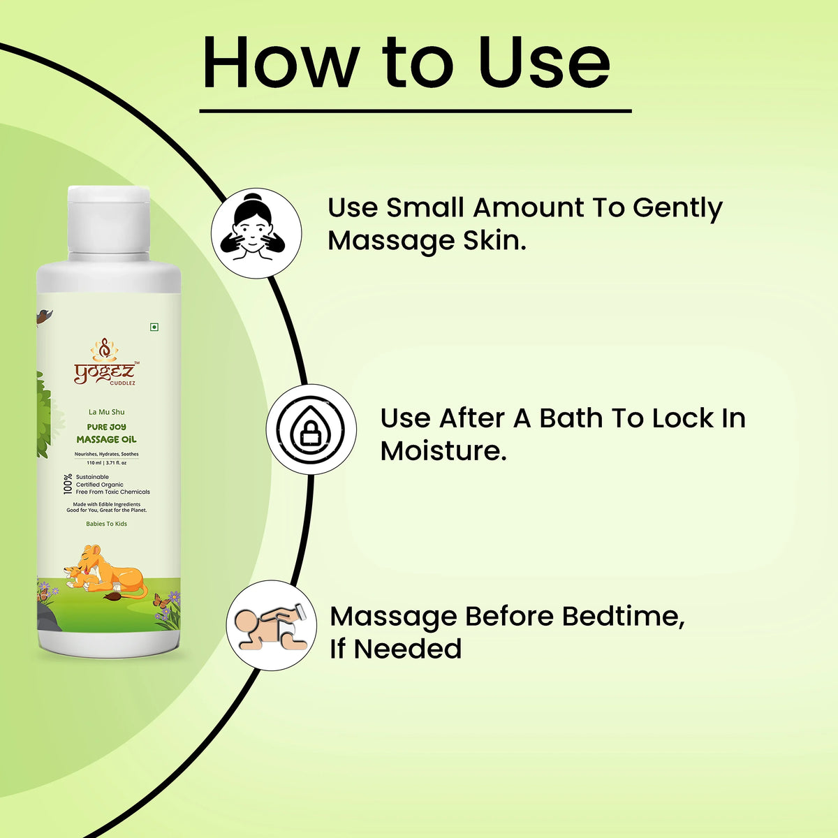 Yogez La Mu Shu Pure Joy Massage Oil | Grocsy