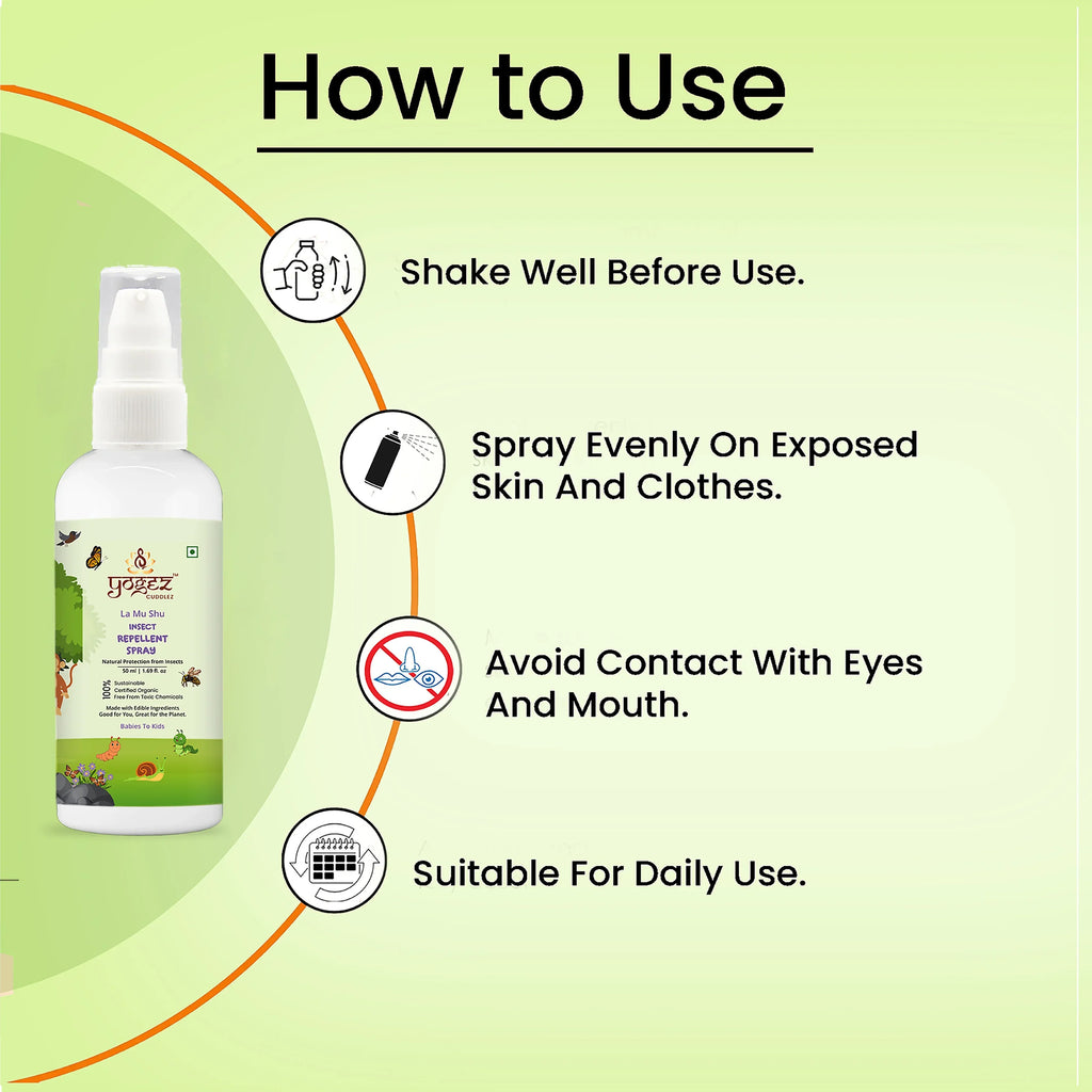 Yogez La Mu Shu Insect Repellent Spray | Grocsy
