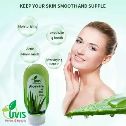 UVIS Herbal & Beauty Aloevera Gel | Grocsy