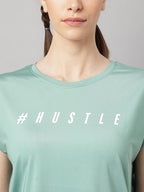 MKH Typography Printed Relaxed Fit Dri-FIT T-shirt | Grocsy