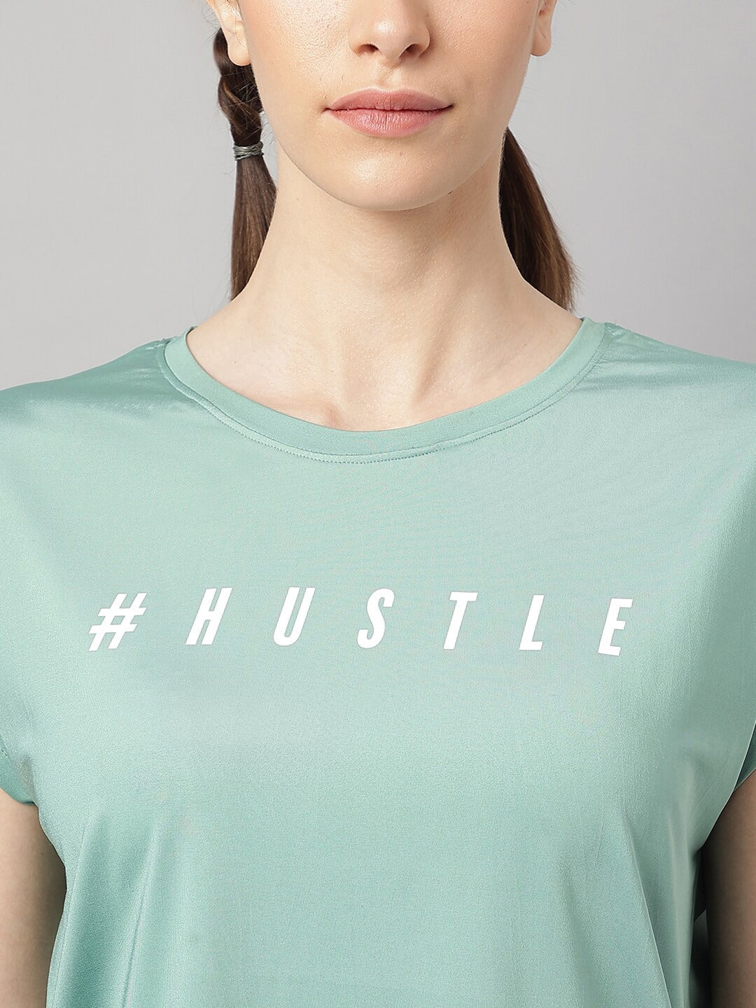 MKH Typography Printed Relaxed Fit Dri-FIT T-shirt | Grocsy