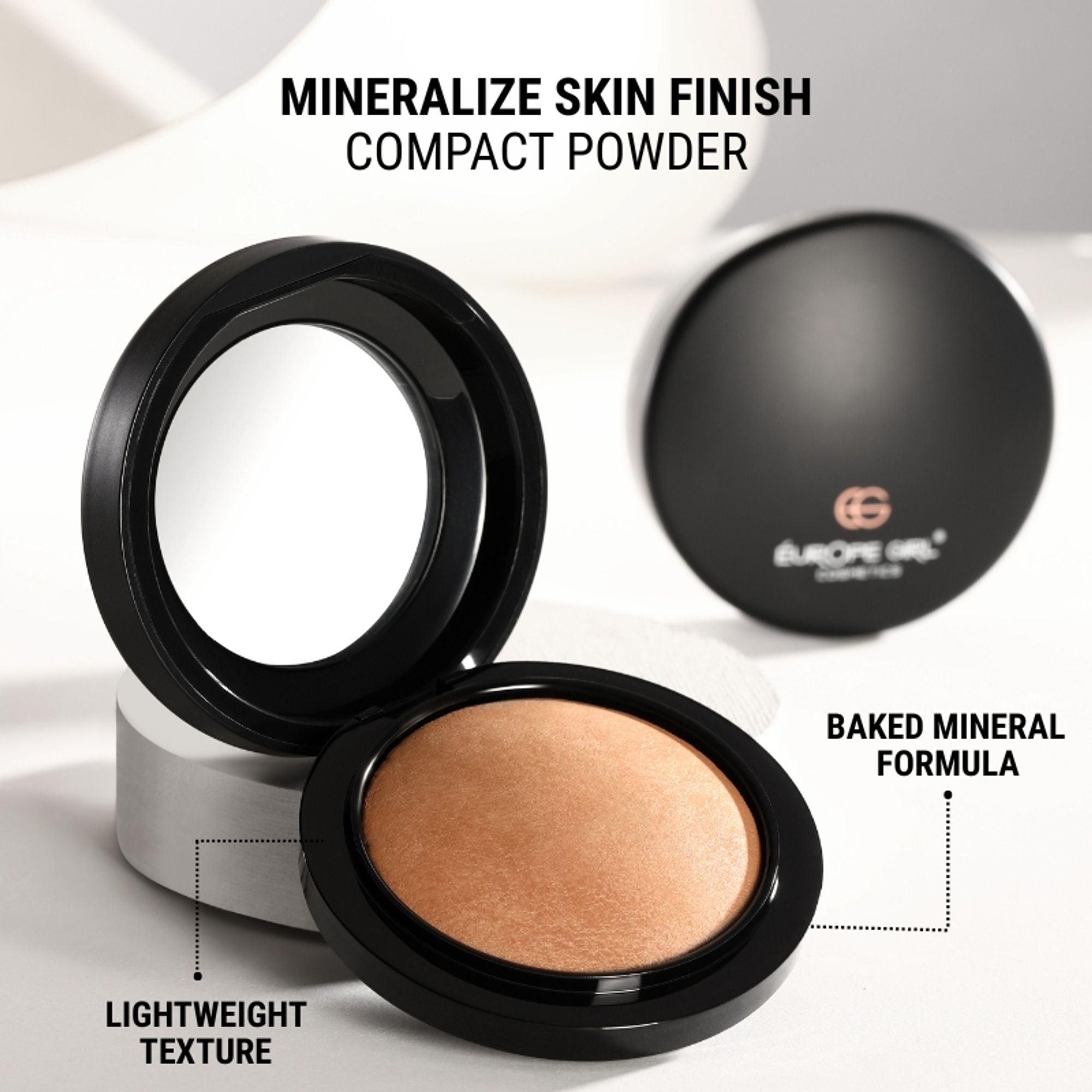 Europe Girl Mineralize Skin Finish Compact Powder - 20 | Grocsy