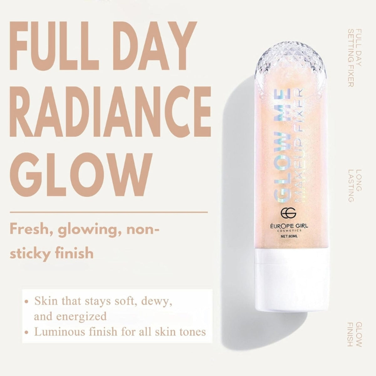 Europe Girl Shiny Fixer - Ginger Glow | Grocsy