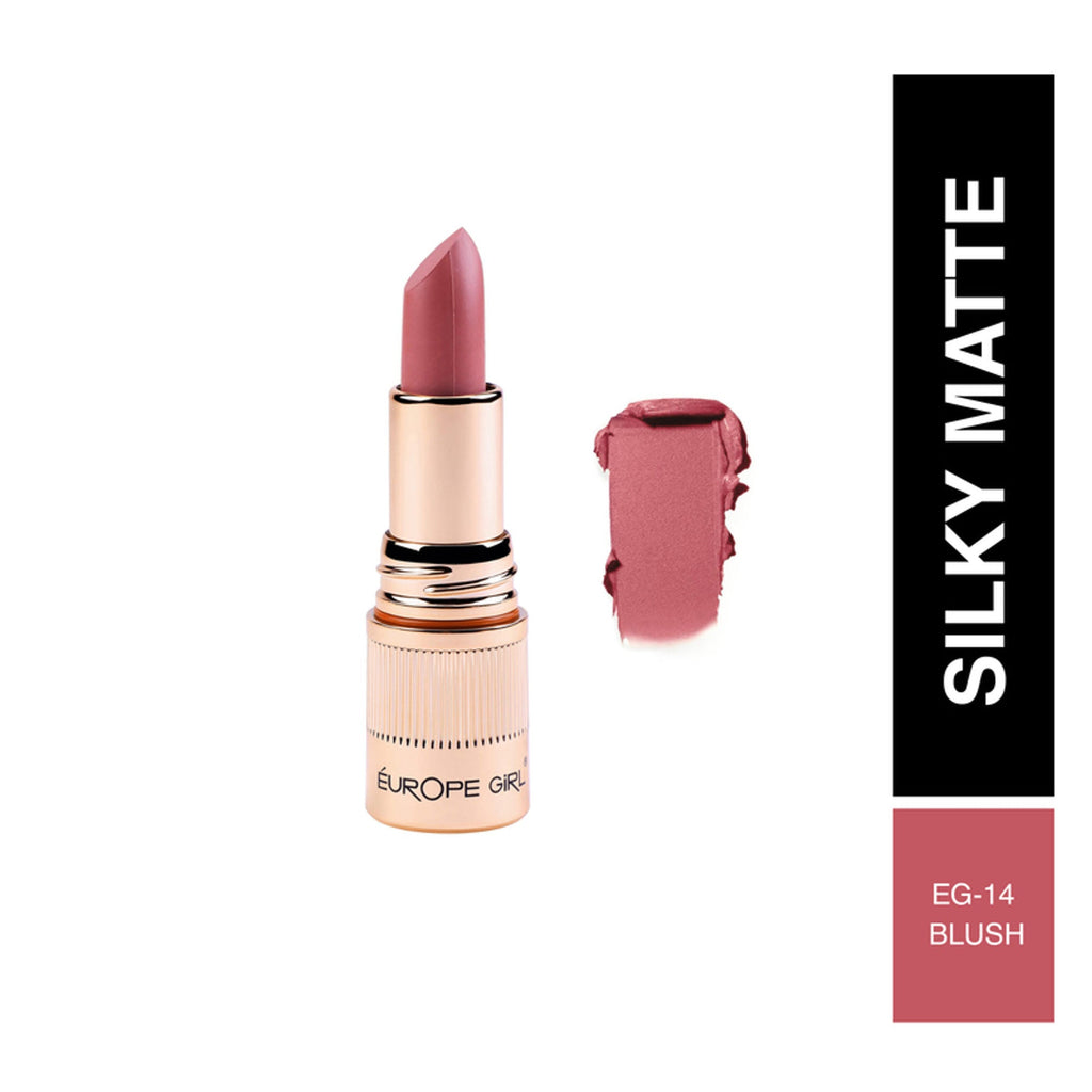 Europe Girl Silky Matte Lipstick - EG-14 Blush | Grocsy