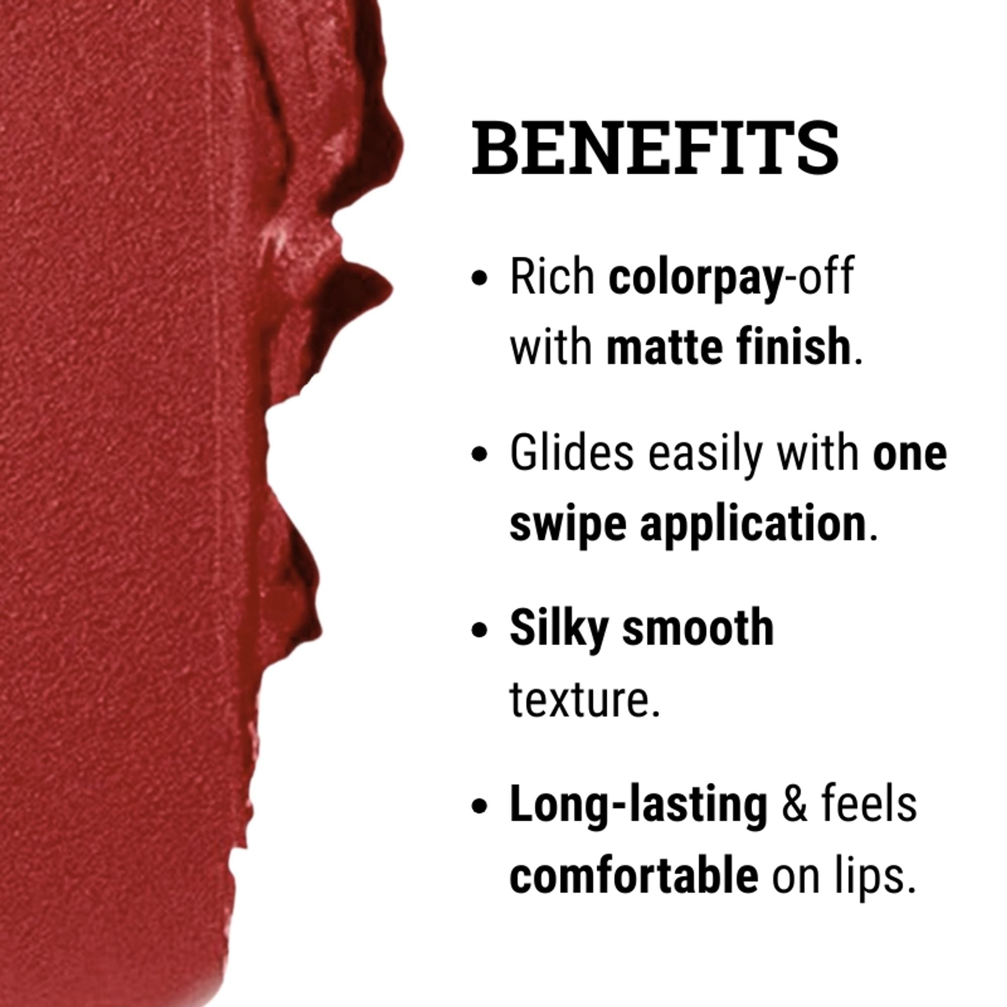 Europe Girl Silky Matte Lipstick - EG-18 Bed Talk Eg | Grocsy