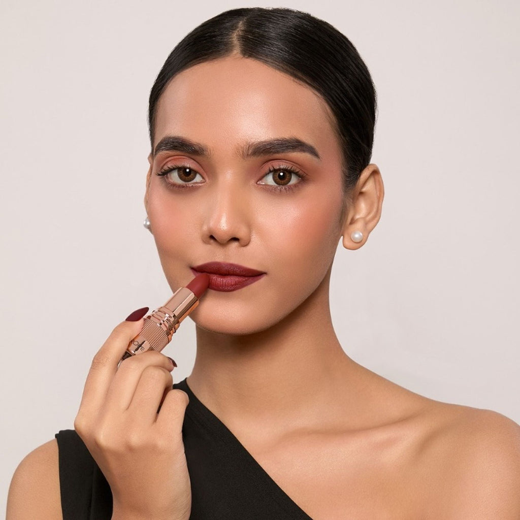 Europe Girl Silky Matte Lipstick - EG-13 Cinnamon | Grocsy