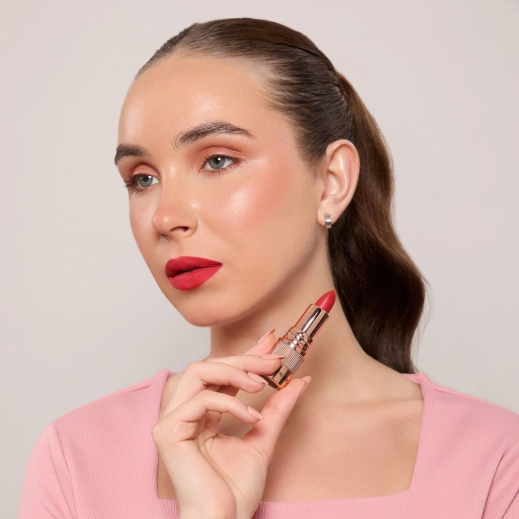 Europe Girl Silky Matte Lipstick - EG-08 Flame | Grocsy