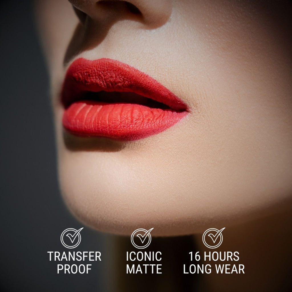 Europe Girl Silky Matte Lipstick - EG-04 Magenta | Grocsy