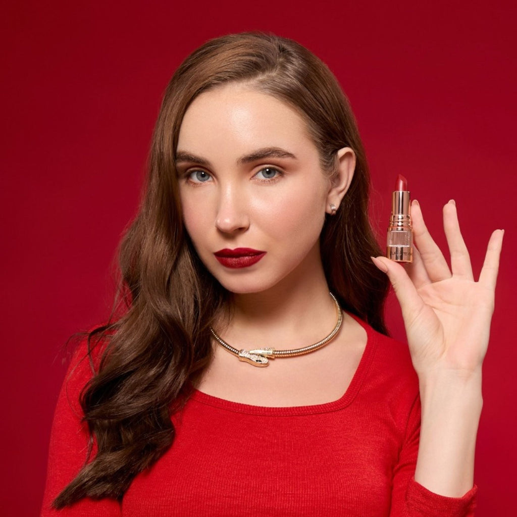 Europe Girl Silky Matte Lipstick - EG-01 Red Velvet | Grocsy