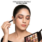 Europe Girl 40 Colour Eyeshadow Palette - Neutral Tone | Grocsy
