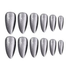 Shills Professional Reusable Press On Nails Log Almond - SPN698 | Grocsy