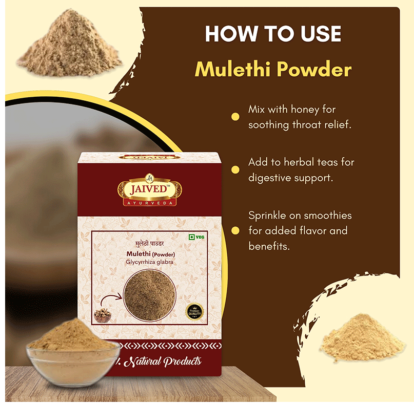 Jaived Ayurveda Mulethi Powder | Grocsy