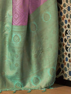 Saree Mall Woven Design Zari Silk Blend Kanjeevaram Sarees | Grocsy