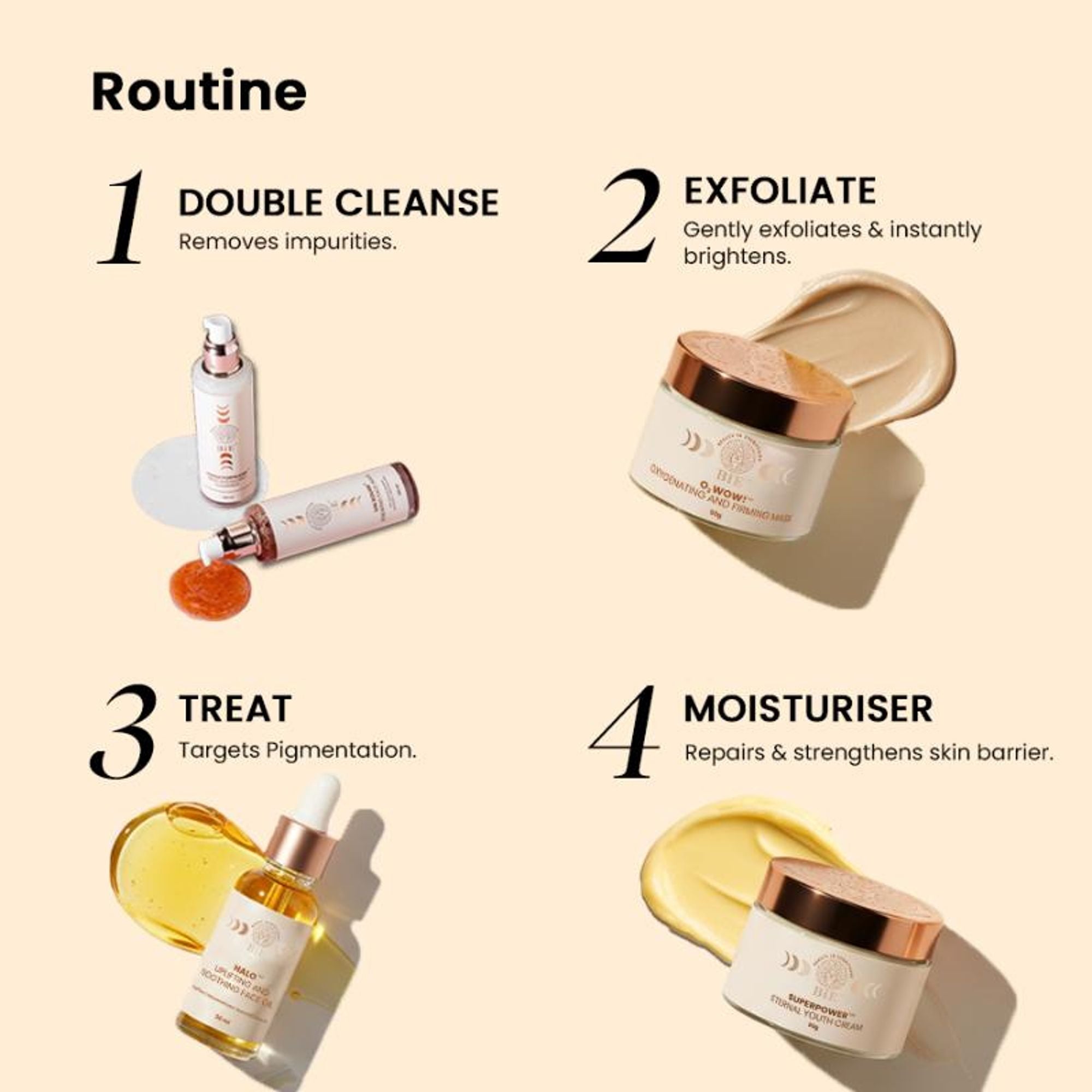 BiE Halo- Uplifting & Soothing Face Oil | Grocsy
