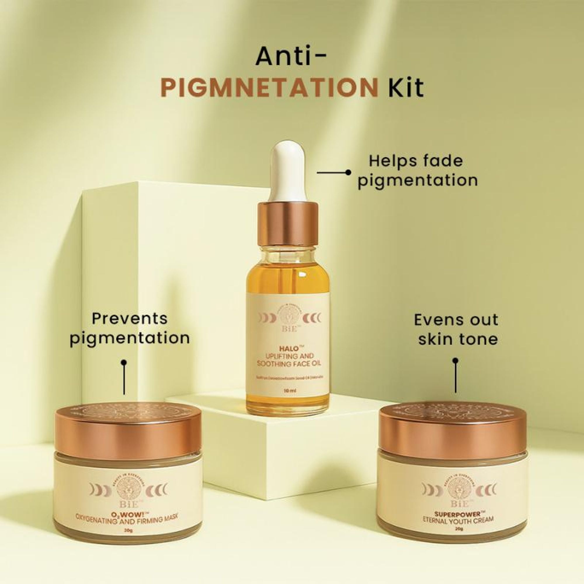 BiE Anti-Pigmentation Combo for All Skin Types | Grocsy