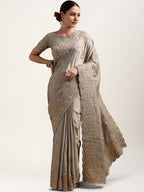 kasee Sequinned Embellished Pure Silk Saree | Grocsy